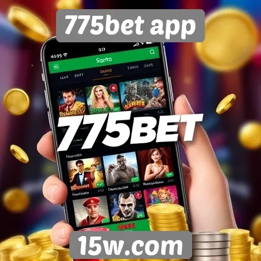 775bet app oferece ampla variedade de jogos de cassino