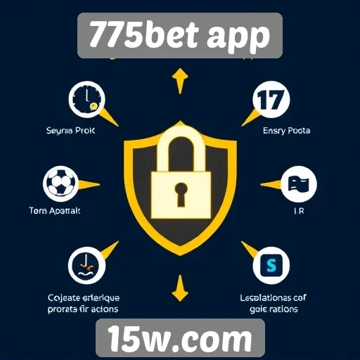 Recursos de segurança no 775bet app