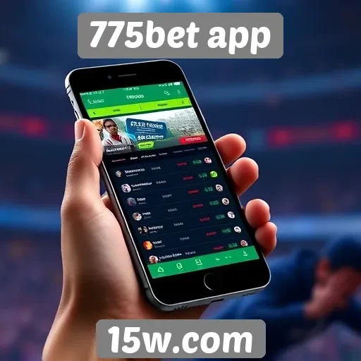 Experiência do usuário no 775bet app